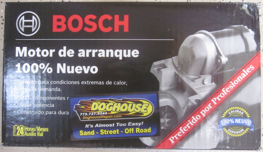 Starter 12v Bug Bus New Bosch Sr15n Ppi Doghouse Repair