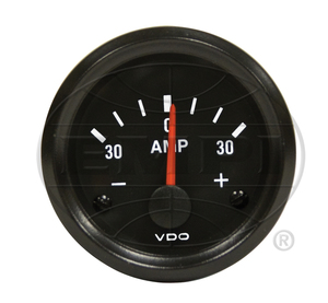 ammeter gauge 30 amp black VDO 2 1/16"