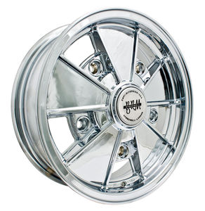 rim wide 5 pattern 5 spoke BRM CHROME alloy 15 x 5 Empi rim wide 5 pattern 5 spoke BRM CHROME alloy 15 x 5 Empi