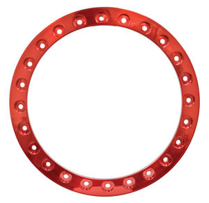 Beadlock ring 15" red powder coated ring bare Empi