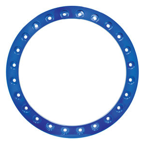 Beadlock ring 15" blue powder coated ring bare Empi