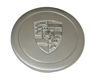 wheel cap replacement cap silver/Stallion Empi crest for 911 Alloy Empi wheels wheel cap replacement cap silver/Stallion Empi crest for 911 Alloy Empi wheels