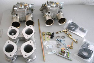 dual 45 dcoe kit for 2002 bmw 2 litre 4 cyl Weber Worldpac