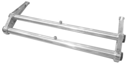 axle beam link pin polished aluminum w/ shock towers Empi