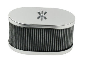 air filter chrome tins only for 40-44-48 HPMX, IDF & DRLA 4 1/2 x 7 x 3 1/2" tall DH