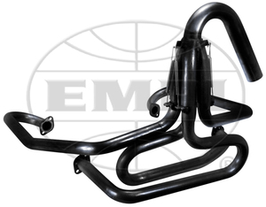 exhaust street/offroad system 1 1/2"  w/ downswept painted Empi