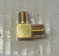 brake line fitting metric bubble (female) 1/8" pipe (male) elbow - CNC brake line fitting metric bubble (female) 1/8" pipe (male) elbow - CNC