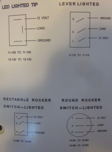 Wiring Diagrams for K-Four brand switches