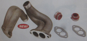 manifold end casting set NEW Dual Port stock type 1 Empi manifold end casting set NEW Dual Port stock type 1 Empi