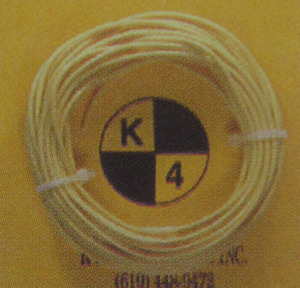 Primary wire 16 gauge yellow K-Four 20'
