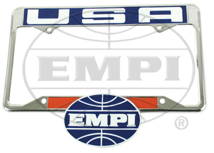 license frame says USA & has Empi logo - rear - any car