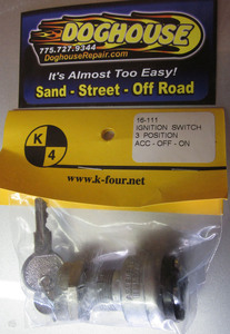 switch - ignition switch 3 position off road K-Four