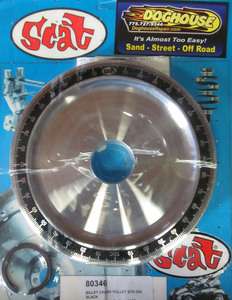 stock size pulley w/ black number ring NO holes Scat stock size pulley w/ black number ring NO holes Scat