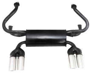 exhaust street system fastback / squareback 13-1600cc painted Empi
