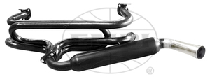 exhaust street system 1 3/8" bug, ghia & bus painted Empi
