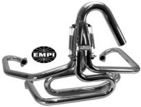exhaust street/offroad system 1 5/8" w/ downswept chrome Empi
