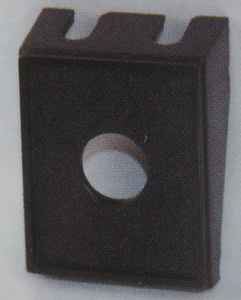 switch panel thermoplastic with round hole K-Four
