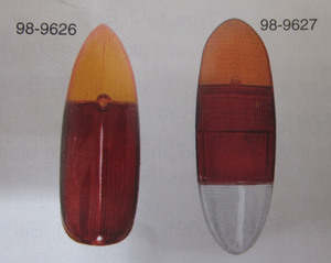 taillight lens Left or Right fits: type 3 64-69