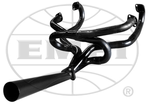 exhaust street/offroad system merged 1 5/8" painted Empi