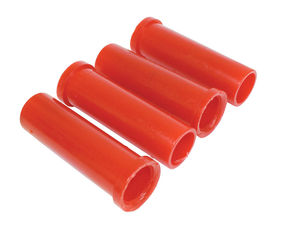 beam bushing kit inner & outer f/ alum beam w/ 45mm tubes 4 pc Empi red