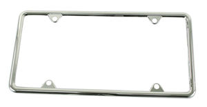 license frame chrome - any car