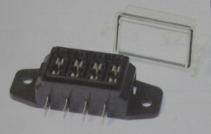 fuse block 4 circuit 15 amp ATC w/ cover K-Four