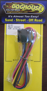 relay socket for 20 / 40 amp relay 22-100 - K-Four