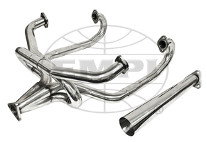 merged exhaust system 1 5/8" Competition Stainless Steel premium Empi