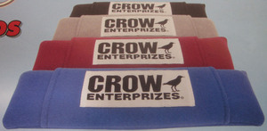 harness pad set Crow - Black nylon 3" seat belt pads