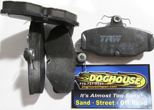 Disc brake pads set REAR fits FX, RF, CT Rewaco