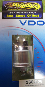 sender oil pressure sender 2 pole (10 x 1.0) for gauge & light VDO SPECIFIC 80 psi