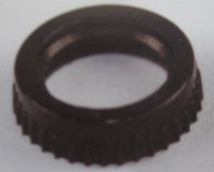 switch retaining rings black knurled 15/32