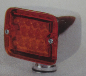 taillight LED 1 3/4" x 2 Amber - K-Four