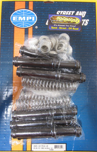 push rod tube set 1200cc to 2275cc quik change spring pressure style nylon Empi w/ seals