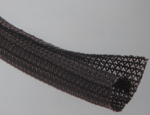 braided sleeving 1" x 10' Black split wrap K-Four