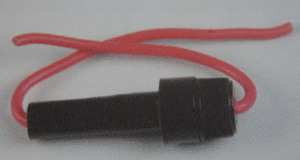 fuse holder inline for AGC fuse - 25/30 amp K-Four