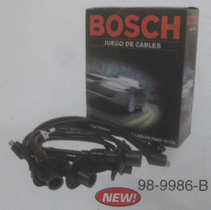 wire set black Bug 50-79, ghia 56-74 & bus 50-71 Bosch OEM Empi