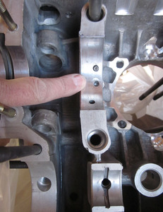 re-locate a main bearing dowel - how to
