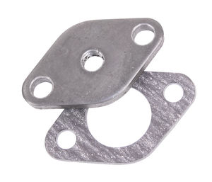 block off plate steel for universal block in bug application w/ 1/8 npt hole