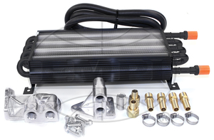 oil cooler 8 pass kit w/ 1/2" thread on barbs w/o booster kit - Empi