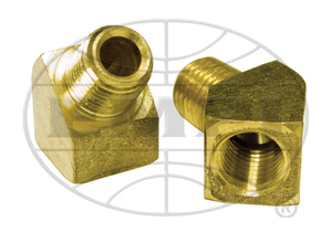 hose fitting 45 degree 1/4" male 1/4" female - pair Empi