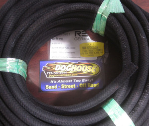 fuel line oem 5mm - German braided hose - fuel - by the foot