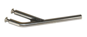 gas pedal cable bracket stainless steel - bent Y shape Empi