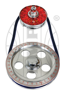 stock size pulley kit w/ 5 holes red Empi