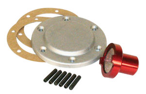 oil drain plate kit with oil suction depression Empi