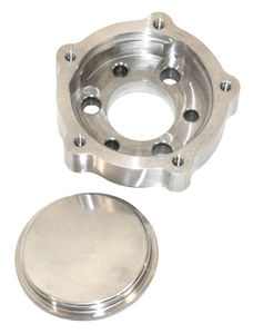 steering wheel adapter kit Billet 2 piece 5 hole to 3 hole Empi steering wheel adapter kit Billet 2 piece 5 hole to 3 hole Empi