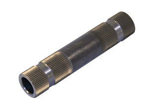 steering shaft only - raw 3 3/4" x 3/4" 48 spline on both ends