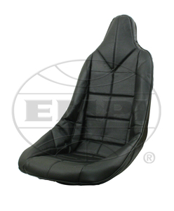seat cover high back black vinyl square pattern f/ 3040 Empi