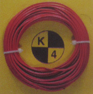 Primary wire 12 gauge red K-Four 10'