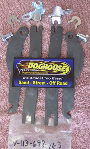 brake hardware kit - push bars, pivot bars, pins & cable clamps brake hardware kit - push bars, pivot bars, pins & cable clamps